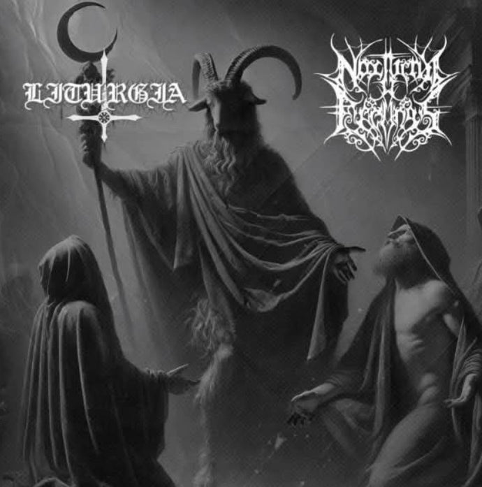 LITURGIA / NOCTURNAL FEELINGS (Split CD)